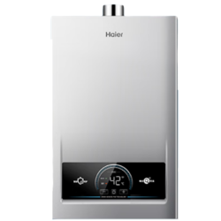Haier 海尔 燃气热水器16升水气双式ECO节能30%防冻新升级MODEL 16L 全屋多点供水