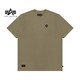 ALPHA INDUSTRIES 男士LOGO徽章T恤 A5XTEM2007LXG