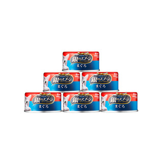 Gaines 佳乐滋 猫零食 银勺 金枪鱼鲣鱼猫罐头 70g*24罐