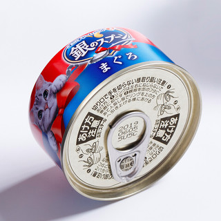 Gaines 佳乐滋 猫零食 银勺 金枪鱼鲣鱼猫罐头 70g*24罐