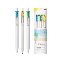uni 三菱铅笔 uni-ball one系列 UMN-S-05 按动中性笔 城市流行色限定 周六早晨 0.5mm 3支装