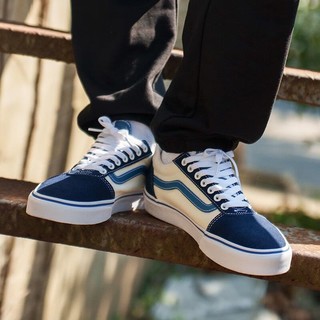 VANS 范斯 官方 Ward蓝白男鞋板鞋运动鞋 蓝色/白色