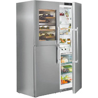 利勃海尔 740升独立式对开三门冷藏冷冻冰箱(可存酒) SBSes8486