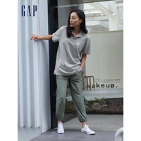 Gap 盖璞 男士短袖POLO衫 837088 浅灰色 L