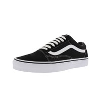 限尺码：VANS 范斯 OLD SKOOL低帮系列 女子经典黑白帆布鞋 VN000D3HY28