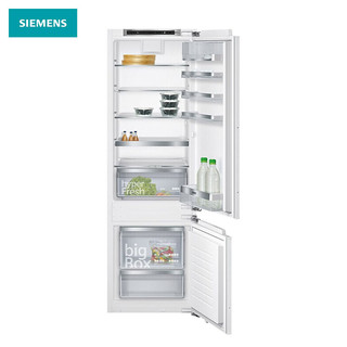 SIEMENS 西门子 德国原装进口零嵌全嵌入式冰箱超薄269升两门电冰箱迷你分区独控双循环KI87SAF32C以旧换新
