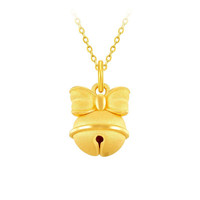 LUK KWAI FOOK 六桂福 LGFP0043 铃铛足金吊坠 1.4g