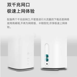 友猫 ZTE 中兴 5G CPE Pro3路由器MC8020插卡上网5g移动wifi企业级插卡宽带 MC8020+电信流量卡