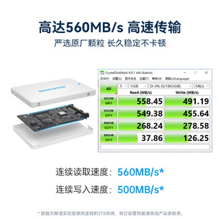 MOVE SPEED 移速 金钱豹系列 固态硬盘 SATA3.0 4TB