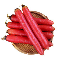 桐颜  沙地红萝卜  净重4.3-4.5斤