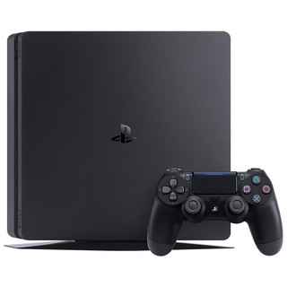 PlayStation 索尼SONY PS4国行主机PS4 SLIM家用娱乐游戏机 Ps4 Slim 500G黑+荒野2