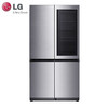 LG 乐金 682L原装进口线性变频风冷十字对开门电冰箱 门中门 全冷气存鲜 GR-Q2 FGNGM