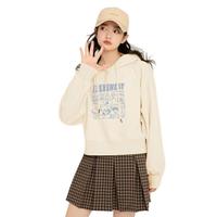 JEANSWEST 真维斯 女士连帽卫衣 JR-13-271025 奶杏 XL