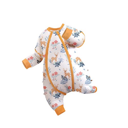 i-baby 夹棉系列 D66020 婴儿长袖分腿式睡袋 舒适款