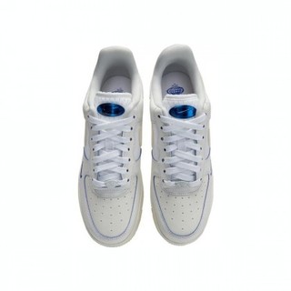 NIKE 耐克 Air Force 1'07 Lx 女子运动板鞋 FB1839-111 象牙白/淡象牙白/白色/皇家蓝/尘光子色 35.5