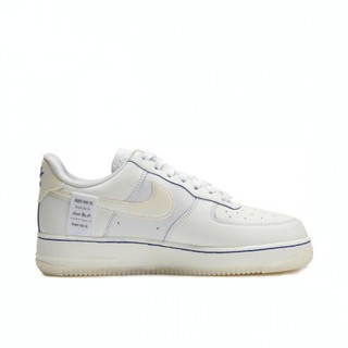 NIKE 耐克 Air Force 1'07 Lx 女子运动板鞋 FB1839-111 象牙白/淡象牙白/白色/皇家蓝/尘光子色 35.5