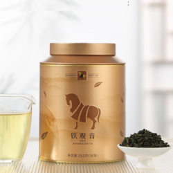 bamatea 八马茶业 一级 清香型 铁观音 252g 金罐装