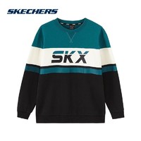 SKECHERS 斯凯奇 男女装秋冬季新款针织长袖套头衫宽松连帽卫衣