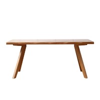 北欧雅居 北欧实木大板桌家用长方形餐桌日式樱桃木工作台设计师客厅泡茶桌