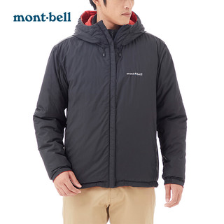 montbell日本20年秋冬新品户外休闲冬季连帽棉服男两面穿外套潮牌