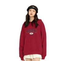 JEANSWEST 真维斯 女士连帽卫衣 JR-21-271017 车厘子红 L