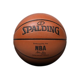 SPALDING 斯伯丁 掌控系列 PU篮球 74-602Y 橙色 7号/标准