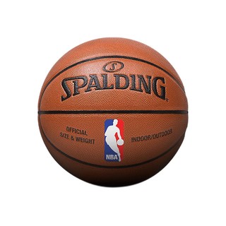 SPALDING 斯伯丁 掌控系列 PU篮球 74-602Y 橙色 7号/标准