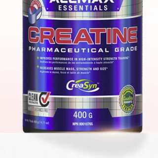 ALLMAX Creatine 纯一水肌酸粉 400g