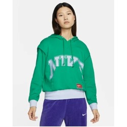 NIKE 耐克 Sportswear Team Nike 女子针织连帽衫 DQ6586-370