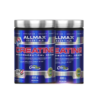 ALLMAX Creatine 纯一水肌酸粉 400g*2桶