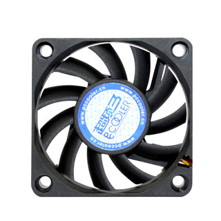 PCCOOLER 超频三 旋风F62 60mm 机箱散热风扇 单个装