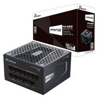 Seasonic 海韵 PRIME PX-1300 白金牌（92%）全模组ATX电源 650W