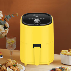 亿普诺网红全自动4l大容量空气炸锅家用多功能炸薯条鸡翅电炸锅黄色