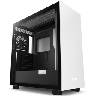 NZXT 恩杰 H7 ATX机箱 侧透 黑白