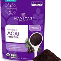 Navitas Organics Navitas ***s 巴西莓粉—冻干，无麸质，8盎司/227克 袋装