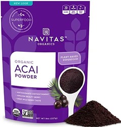 Navitas Organics Navitas ***s 巴西莓粉—冻干，无麸质，8盎司/227克 袋装
