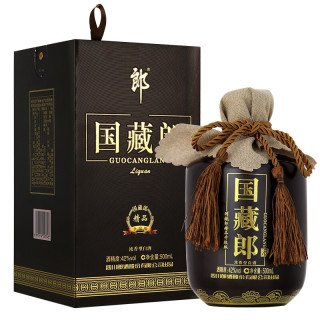 LANGJIU 郎酒 国藏郎 精品升级版 42%vol 浓香型白酒 500ml*2瓶 双支装