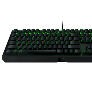 RAZER 雷蛇 黑寡妇蜘蛛X 终极版 104键 有线机械键盘 黑色 Cherry青轴 单光