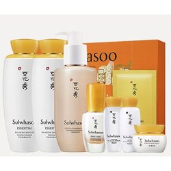 Sulwhasoo 雪花秀 滋盈肌本水乳洁面套装（水125ml+乳125ml+洁面200ml+赠 精华15ml+水30ml+乳30ml+面霜15ml+面膜1片）