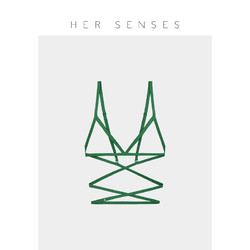 HER SENSES/何识身体配饰绑带多功能设计师文胸毛衣配饰女