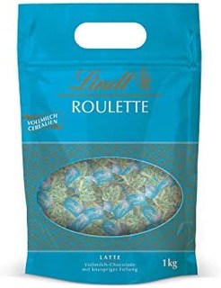 Lindt 瑞士莲 Roulette 牛奶巧克力夹心 1kg