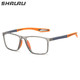 SHALALI 运动眼镜框+鸿晨1.60防蓝光镜片（近视0-600度，散光50-200度）