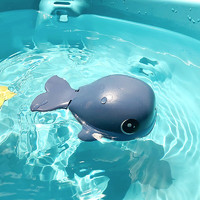 imybao 麦宝创玩 幼儿捏捏叫喷水捞鱼戏水玩具套装玩水戏水鲸鱼/颜色随机1只