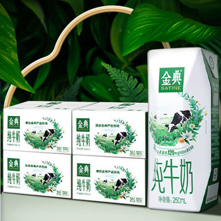 伊利 金典纯牛奶250ml*16盒*4箱装