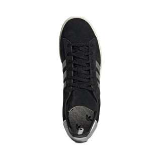 adidas ORIGINALS Campus 80s 中性运动板鞋 GX7330 黑/银 40.5