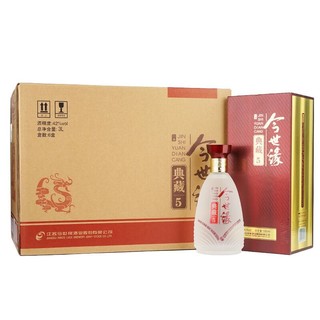 今世缘 典藏5 浓香型/幽雅醇厚型 白酒 42度 500ml*6瓶 整箱装