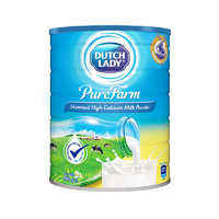 DUTCH LADY [拍一发二]Dutchlady子母奶高钙脱脂奶粉荷兰原装进口900g成年人老人(发两罐)