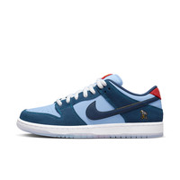 NIKE 耐克 Sb Dunk Low Prm Wss 男子运动板鞋 DX5549-400 海岸蓝/海岸蓝/浅蓝/浅电流蓝/速度黄/大学红 35.5