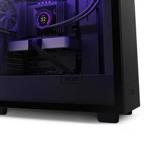 NZXT 恩杰 H7 ATX机箱 侧透 黑色