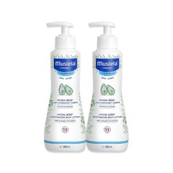 Mustela 妙思乐 法国进口滋润保湿润肤乳儿童身体乳300ml*2